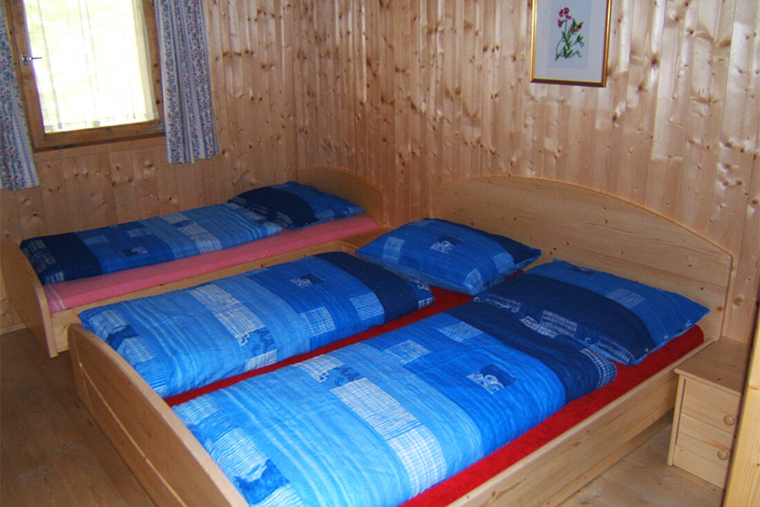 Zimmer im Schutzhaus Wieserhütte