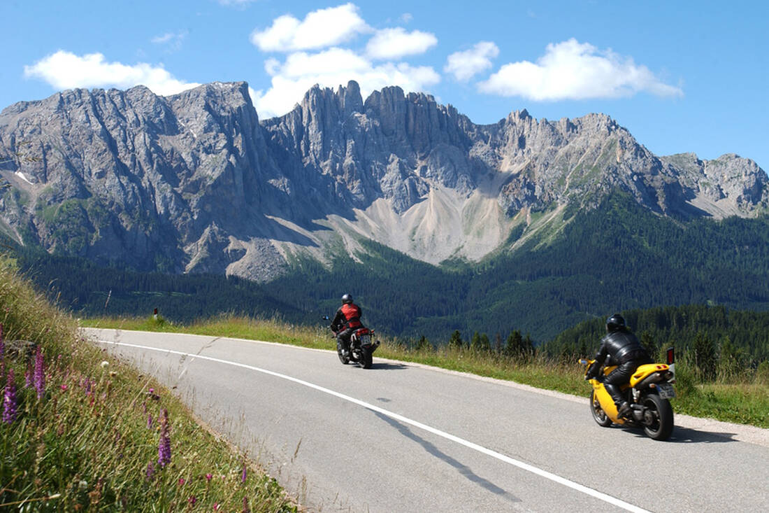 Die große Dolomitenfahrt mit dem Motorrad