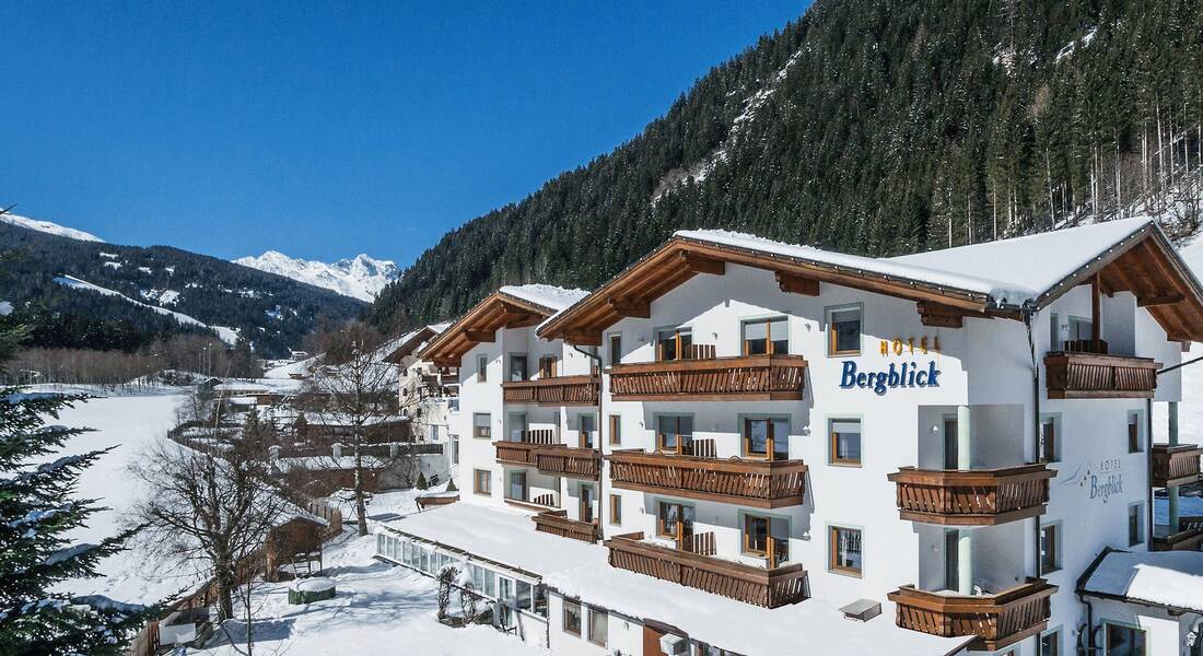 Hotel Bergblick im Winter