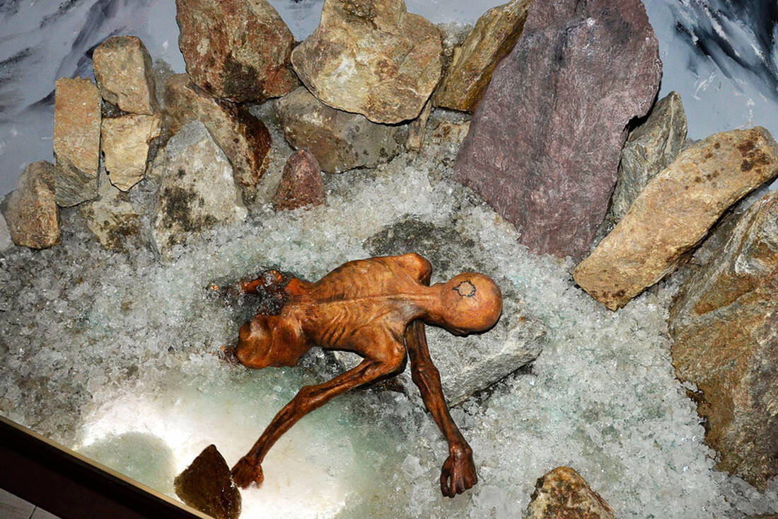 Ötzi-Nachbildung