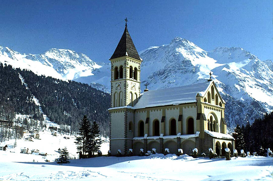 Pfarrkirche Sulden am Ortler (1900m)