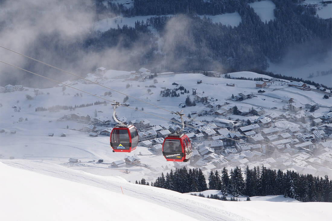 Schönjochbahn im Skigebiet Serfaus-Fiss-Ladis