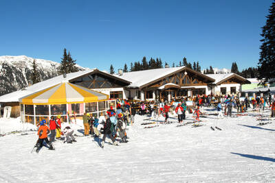 Rinner-Alm im Skigebiet Ratschings